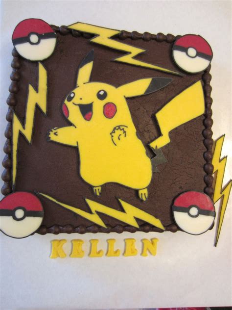 Pokemon Pikachu Cake - CakeCentral.com