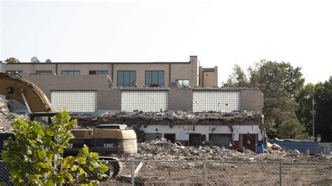 Champaign Central High School | Northwest wing demolition | Flickr