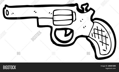 Revolver Cartoon ( Image & Photo (Free Trial) | Bigstock