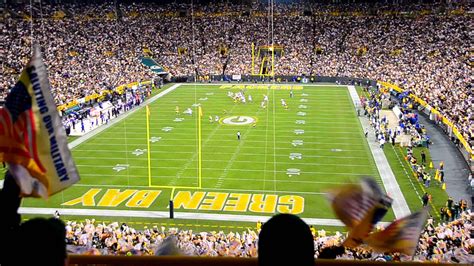 Green Bay Packers Stadium Wallpaper : Hd Wallpaper Stadium Sports Football Seats Green Yellow ...
