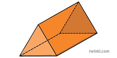 triangular prism interior angles 3d shapes maths ks1 2 Illustration ...