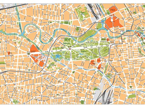 Berlin Vector Map | Vector World Maps