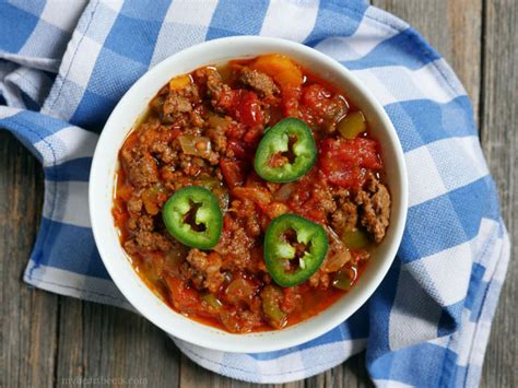 Texas Beef Chili (Slow Cooker & Instant Pot) | My Heart Beets