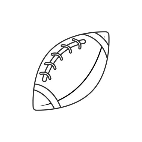 Football Line Drawing Vector Art, Icons, and Graphics for Free Download