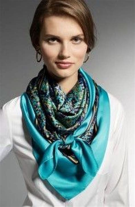 Beautiful Womens Scarf Ideas To Wear This Spring30 Ways To Wear A Scarf, How To Wear Scarves ...