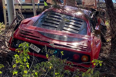 Ferrari F40 Crash: Unfortunate because it happened in Australia : ASCO