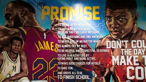 LeBron James unveils basketball court at I Promise school | NBA News ...