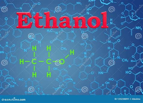 Ethanol Structure 3d