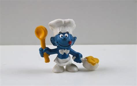 Free Images : food, red, dessert, toy, sleep, bed, figurine, smurfs ...