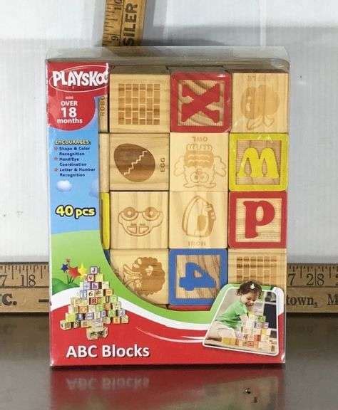 Playskool ABC Blocks - Sherwood Auctions