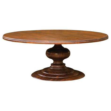 Dining Table: Round Pedestal Dining Table 72 Inch