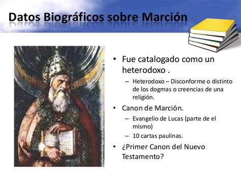 Marción y el surgimiento del canon