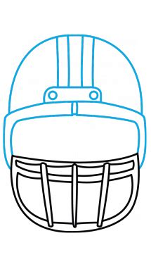 Football Helmet Drawing - ClipArt Best