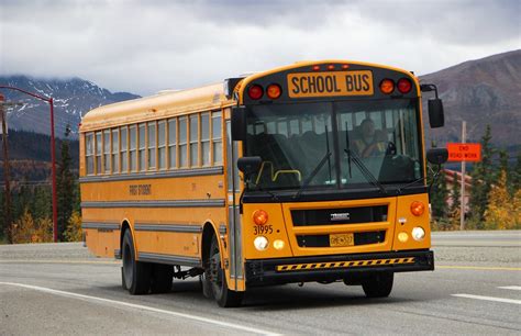 THOMAS Built Buses - First Student SCHOOL BUS Denali Alaska - a photo on Flickriver