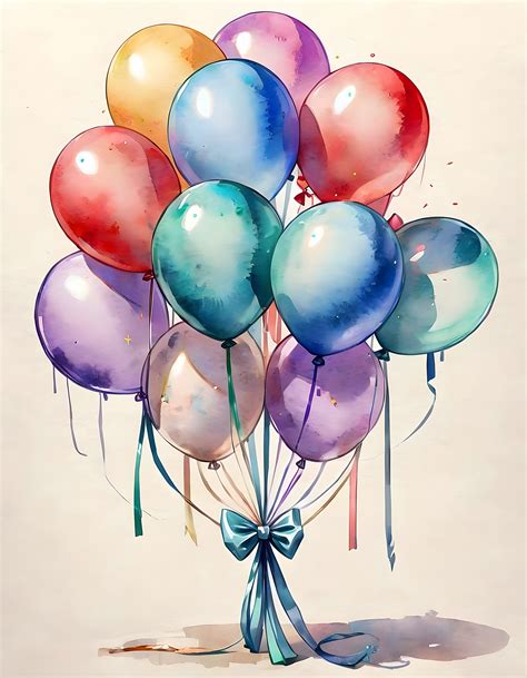 Birthday Party Balloons Free Stock Photo - Public Domain Pictures