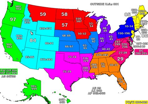 Us Zip Code Map Pdf - United States Map