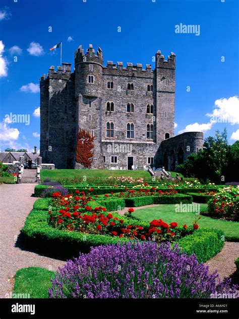 Kilkea Castle, County Kildare, Ireland Stock Photo - Alamy