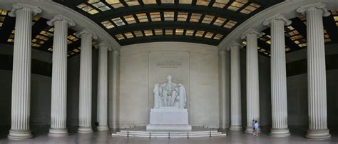 Inside the Lincoln Memorial | This is seven shots stitched t… | Flickr