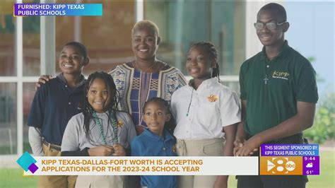 KIPP Texas now accepting applications for the 2023-2024 school year | wfaa.com