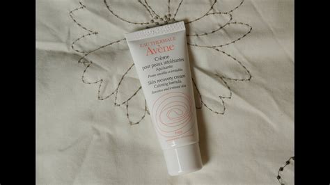 Avene Skin Recovery Cream Review - YouTube