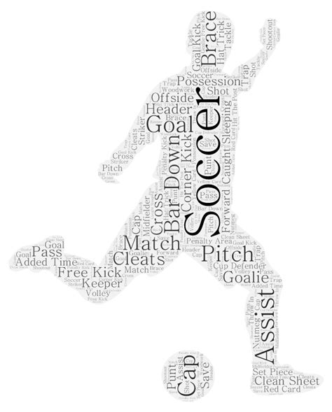 Unleash Your Soccer Spirit with this Incredible Free Word Art Printable – Team Colors By Carrie