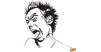 Crazy man free vector Free Vector Download | FreeImages