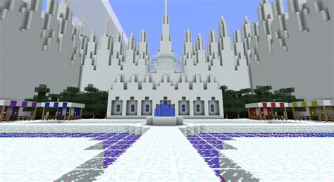 Snow Castle Minecraft Map