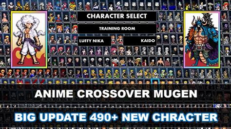 [NEW LAUNCH] Anime Crossover MUGEN V2.6 490+ CHARACTERS (PC/Android ...