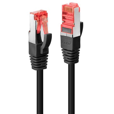 10m Cat.6 S/FTP Network Cable, Black - from LINDY UK