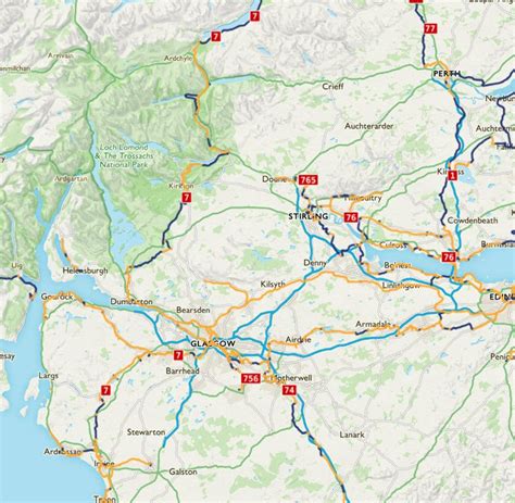 National Cycle Routes Uk Map - United States Map