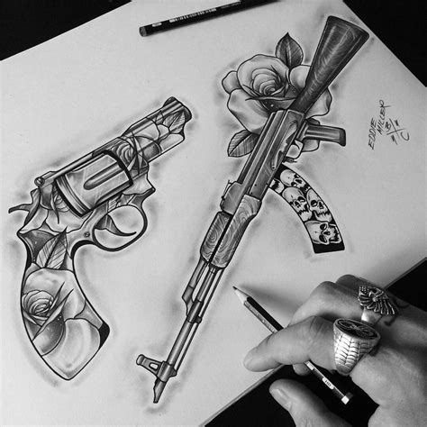 Pin by Callum Aspinall on tat ideas | Sketch tattoo design, Gangster tattoos, Tattoo stencils