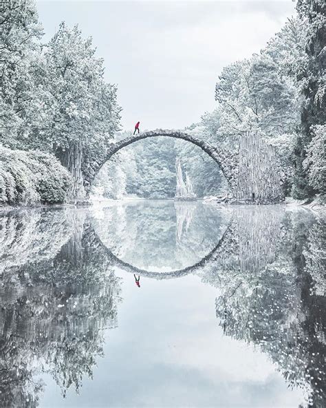 Rakotzbrücke, Germany.. | Rakotzbrücke, Winter szenen, Schöne orte