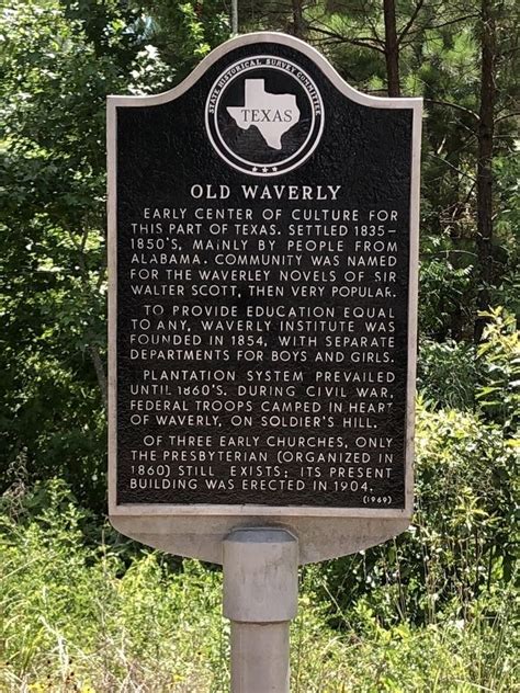 Old Waverly Historical Marker