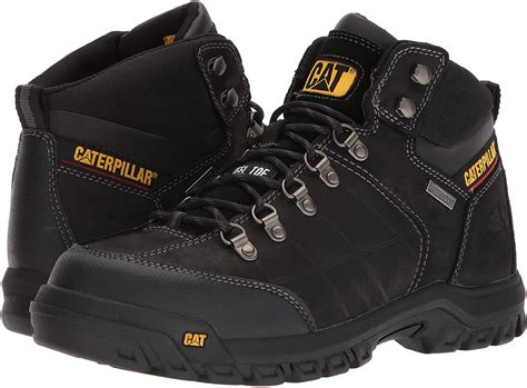 Caterpillar Men's Shoes Threshold wp st Leather Steel toe Lace, Black, Size 7.0 | eBay