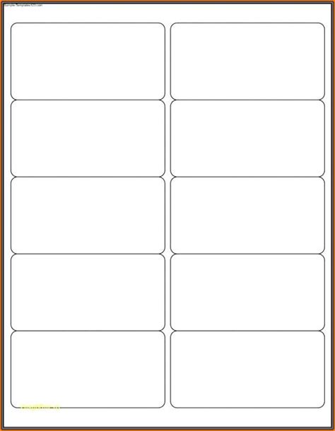 Blank Business Card Template For Word – Mightyprintingdeals.com