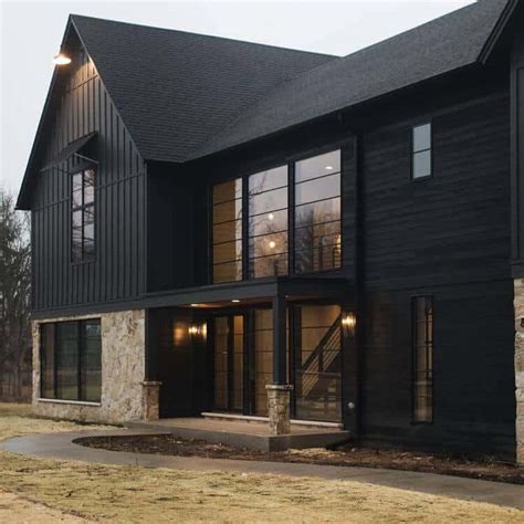 Dark Exterior Ideas to Revolutionize Your House - Down Leah's Lane