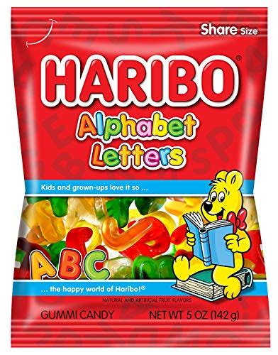 Haribo Gummy Gummies Candy Assorted Variety (Pack of 12)