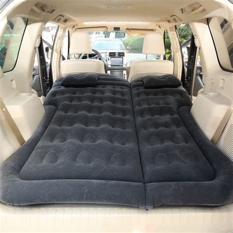 Car Inflatable Bed Air Mattress Universal SUV Car Travel Sleeping Pad ...