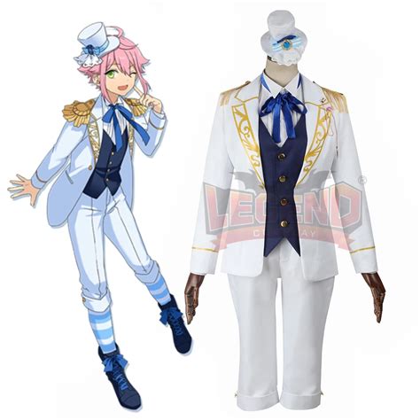 Ensemble stars cosplay Fine Tori Himemiya Cosplay costume white all size custom made with hat-in ...