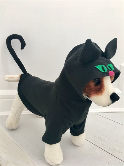 Black Cat Costume Cat Costume Dog Halloween Costume Dog Cat - Etsy | Cat dog costume, Cat ...