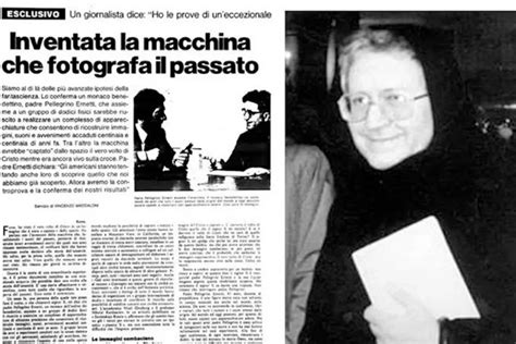 Original Text of May 2, 1972 La Domenica del Corriere interview with Father Pellegrino Ernetti ...