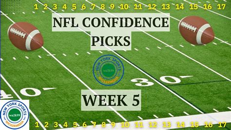 Week 5 NFL CONFIDENCE PICKS - YouTube