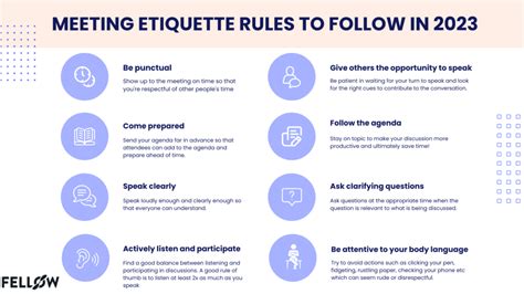 8 Meeting Etiquette Rules Every Professional Should Follow