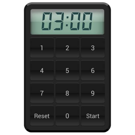 Black Kitchen Timer - App on Amazon Appstore