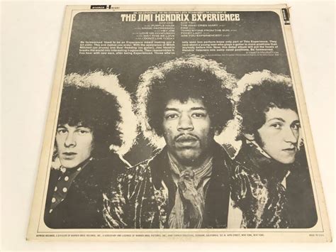 The Jimi Hendrix Experience - Are You Experienced - Vinyl Record Album - Reprise Records 6261