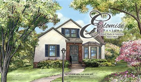 Minnehaha Academy ~ Alumni History House – Eglomise Designs