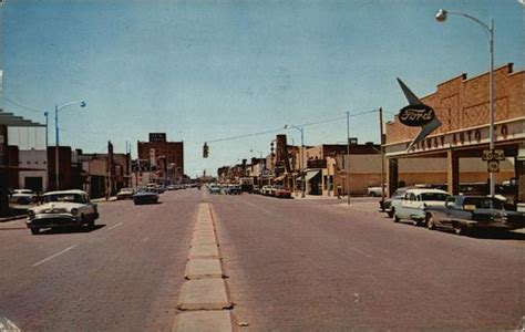 Main Street Clovis, NM Postcard