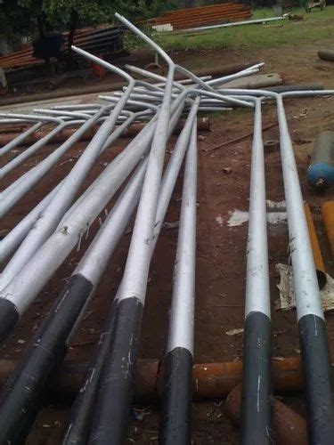 Tubular Steel Lighting Pole, Weight: 73-300 Kg, Rs 3000 /unit Rajan Tube & Poles Mfg. Co. | ID ...