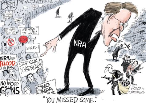 Bagley Cartoon: This is the NRA – Shawn Miller