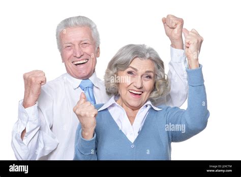 Portrait of an elderly couple Stock Photo - Alamy